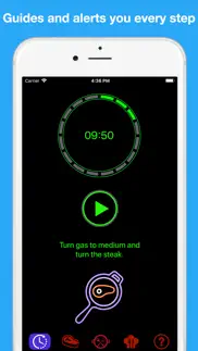 perfect steak timer pro iphone screenshot 1