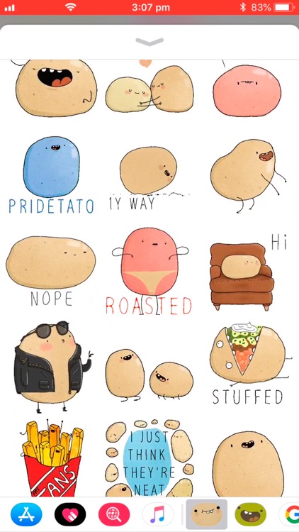 Potato Sticker Pack