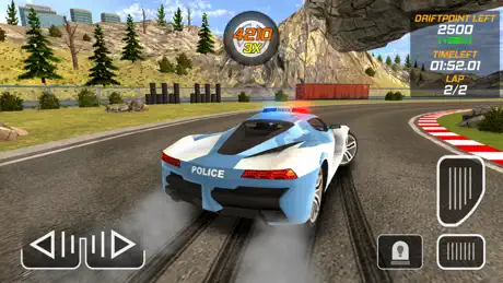 Police Drift Car Driving