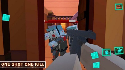 Against Blocky Zombie Hordes screenshot 2