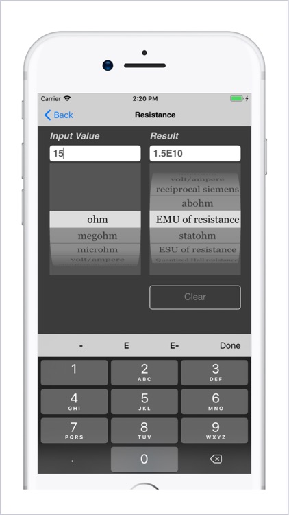 Ohms Law Calc. screenshot-9