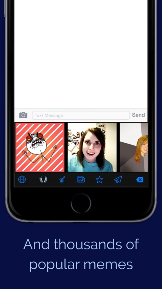#4. Meme Keyboard - Personal Memes (iOS) 由: Stephane Gerardot