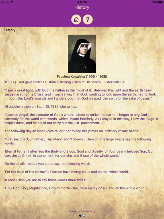 The Chaplet of Divine Mercy iPad screenshot 4 - Book app