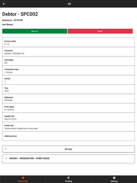 Screenshot #6 pour Advanced Air Approvals