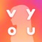 Vyou微你是一款虚拟形象社交娱乐App。在这里,你可以化身二次元虚拟形象,穿越到虚拟世界,扩列跨次元好友,一起互动、拍摄、玩乐、创造!欢迎你来与我们一起打造这个有趣的虚拟世界。