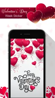 valentine's day week stickers iphone screenshot 2