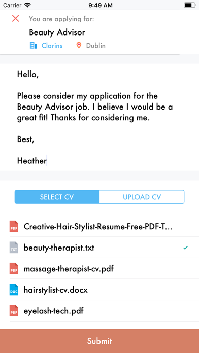 Beautiful Jobs Screenshot