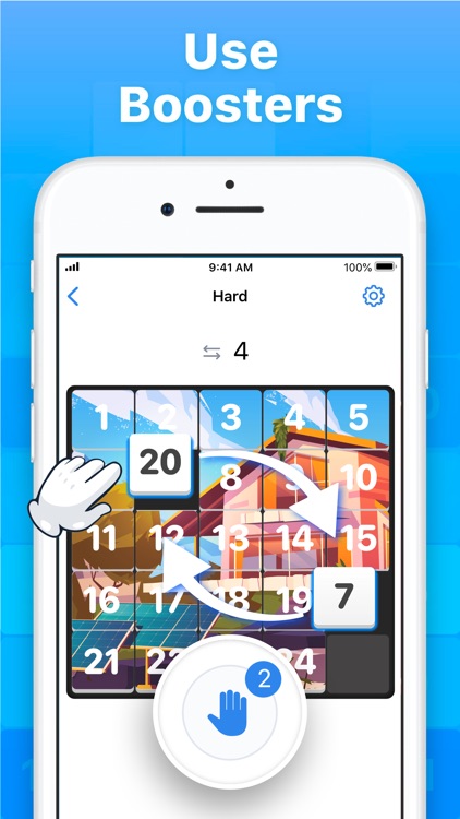 Slide Puzzle - Number Game screenshot-3