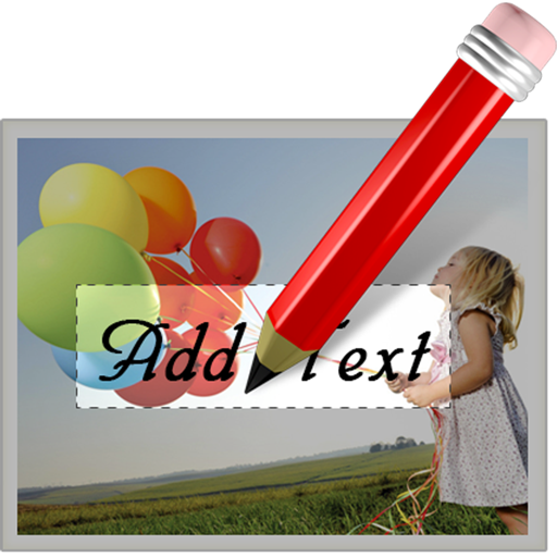 Add Text to Photo icon