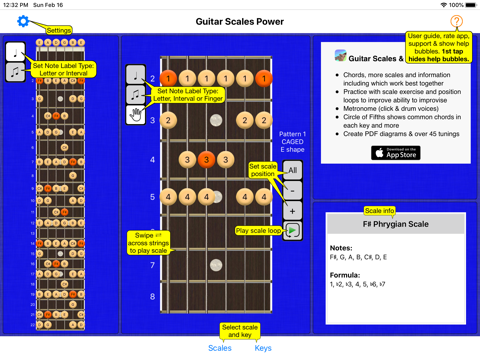 Guitar Scales Power - náhled