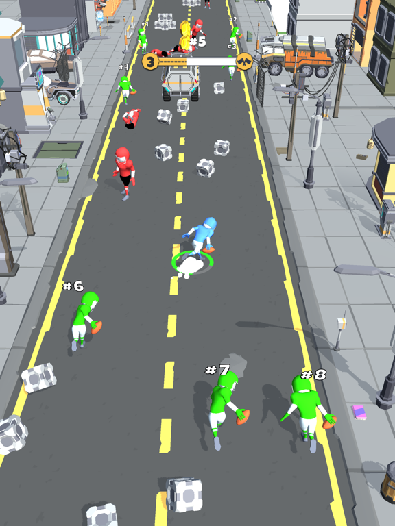 Screenshot #4 pour Dodge Race 3D!!!!