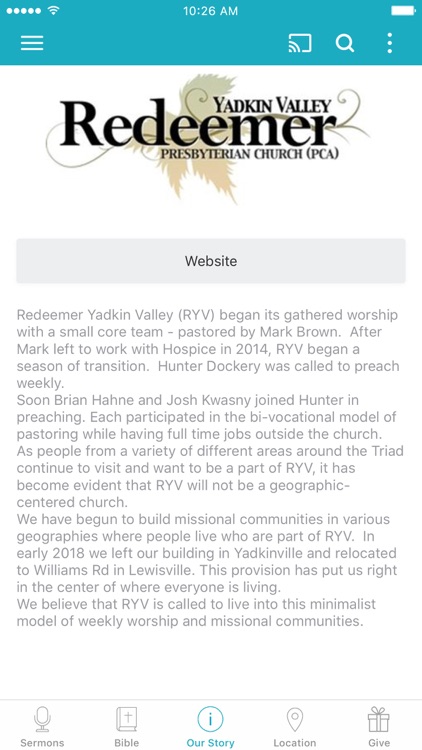 Redeemer Yadkin Valley