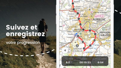 OutDoors GPS France - IGN Maps Screenshot