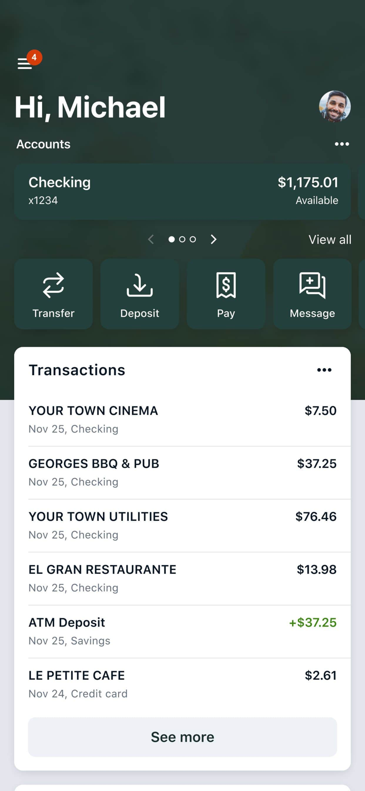 Security Federal Bank App screenshot 1