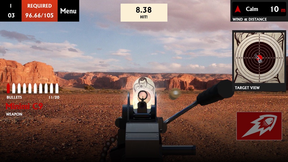 #3. Canyon Shooting (iOS) 由: 嘉杰 孙