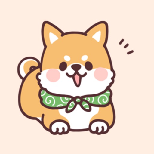 fluffy fat Shiba4 icon