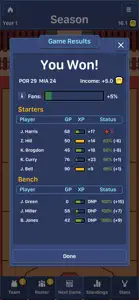 Hoop League Tactics screenshot #9 for iPhone