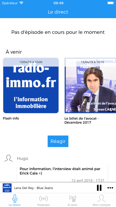radio.immo Screenshot