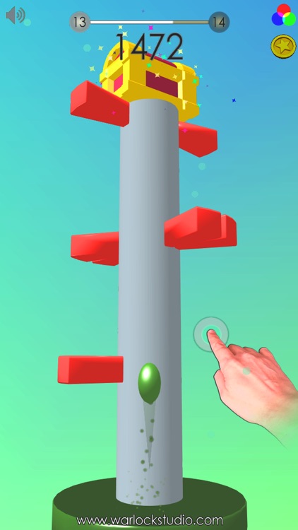 Rise On Top: Helix Jump Ball screenshot-3