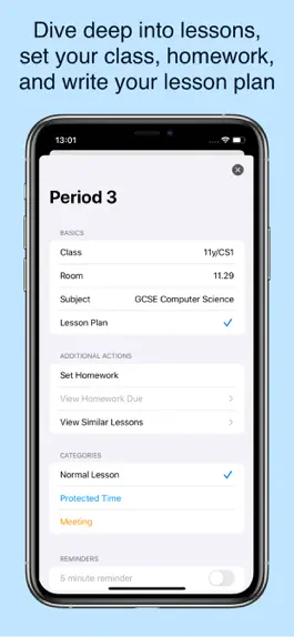 Game screenshot Teacher Planner + apk