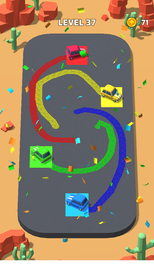 #5. Road Draw!!! (iOS) 来自: JY Games