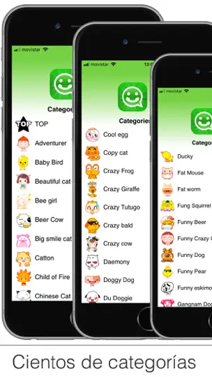 Captura de pantalla de Stickers Packs PlusApp en iPhone 5