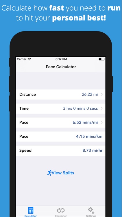 Marathon Pace Chart Km