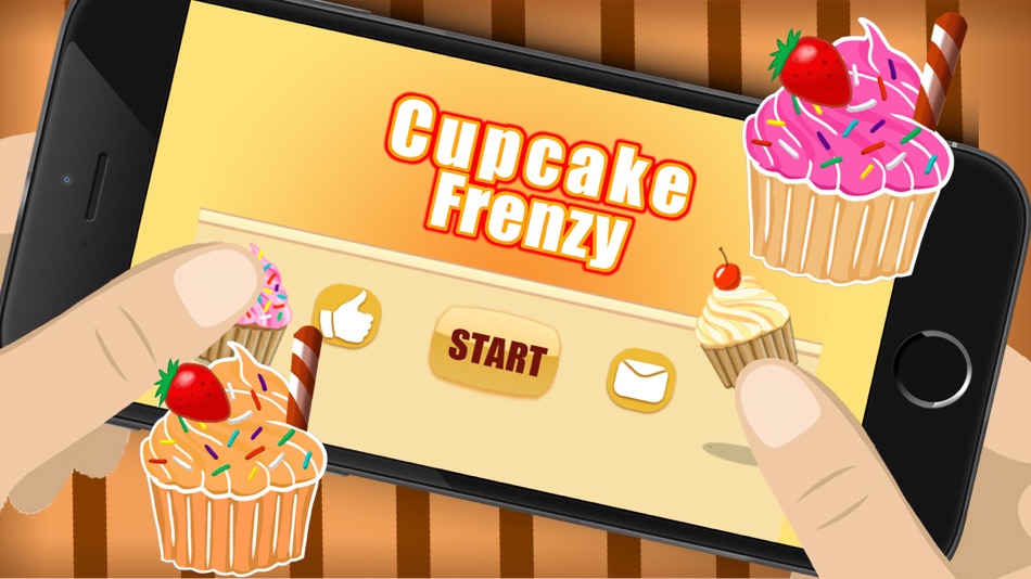 #1. Cupcake Frenzy Game (iOS) Podle: hong chen
