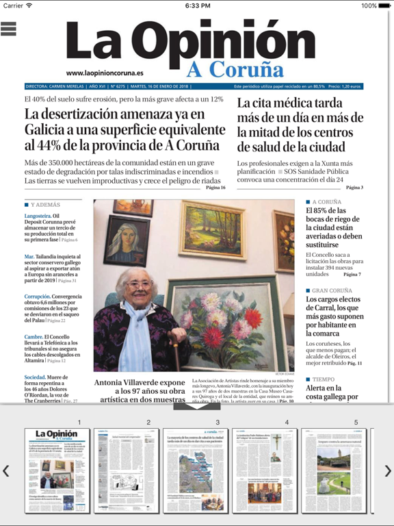 Screenshot #5 pour Kiosco La Opinión A Coruña