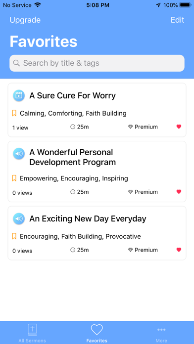 Dr. Norman Vincent Peale iPhone screenshot 4 - Lifestyle app