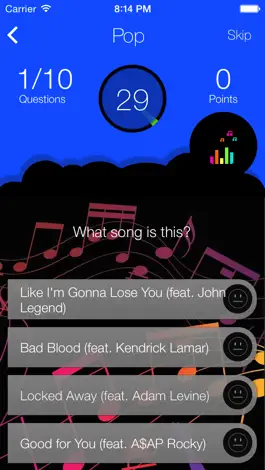 Game screenshot Top Songs Quiz hack