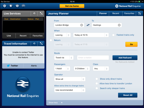 NationalRailEnquiries for iPadのおすすめ画像5