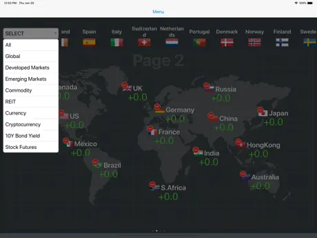 WorldStock for iPad