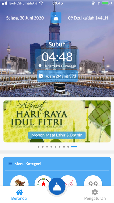 Muslims - AlQuran & Sholat Screenshot
