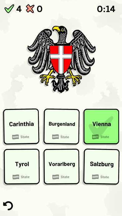 How to cancel & delete Austrian States Quiz from iphone & ipad 2