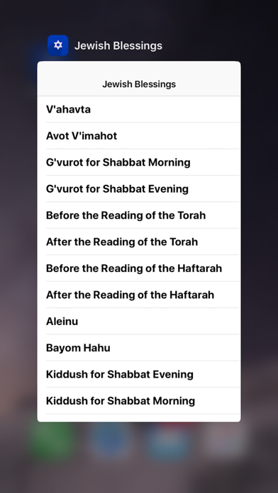 How to cancel & delete Bless Up - Jewish Blessings from iphone & ipad 1