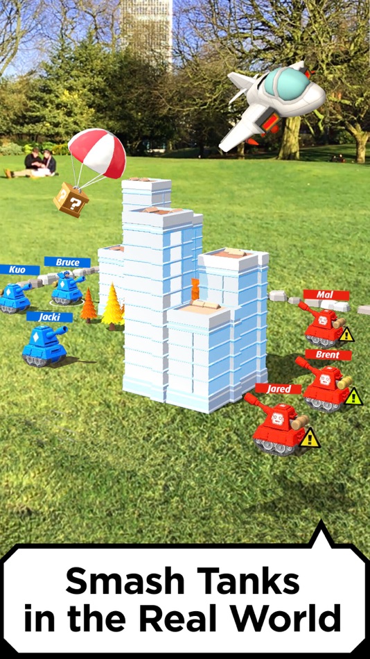 #1. Smash Tanks! - AR Board Game (iOS) 由: :DUMPLING design