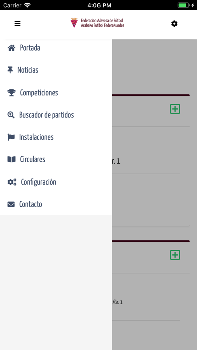 Federación Alavesa de Fútbol Screenshot