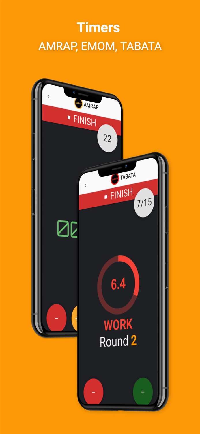 WOD Insight AMRAP TABATA EMOM