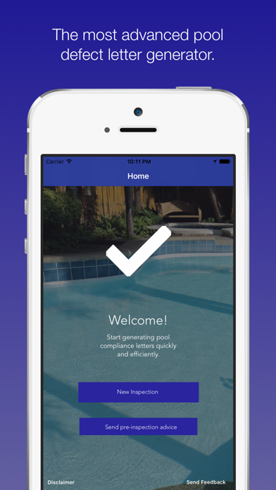 How to cancel & delete Swimming Pool Compliance Letter Generator from iphone & ipad 1
