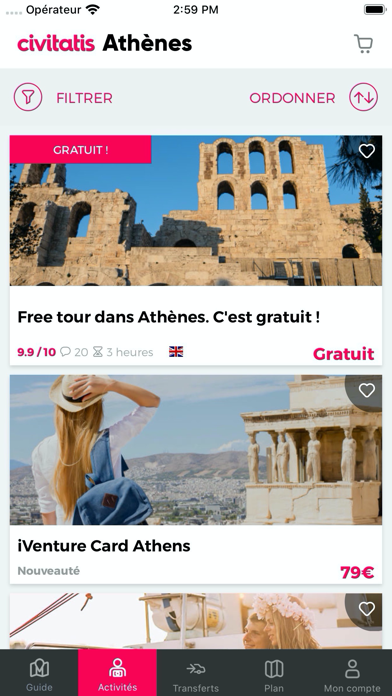 Screenshot #3 pour Guide d'Athènes Civitatis.com
