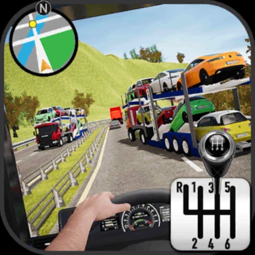 Car Transport Truck Games 2020 Icon