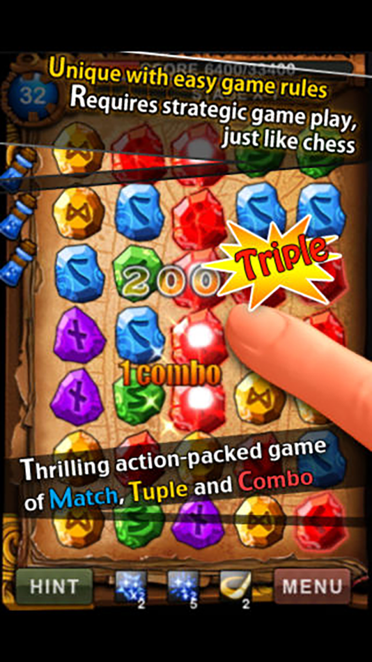 #4. RuneMaster Puzzle (iOS) 由: ATTOMEDIA Corp.
