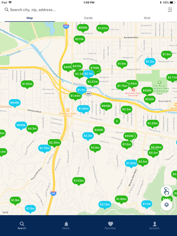 CAPS Realty iPad screenshot 1 - Lifestyle app