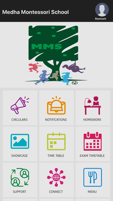 Medha Montessori School Screenshot