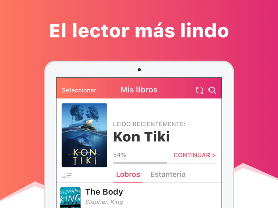 eBoox - lector de libros fb2 iPad screenshot 1