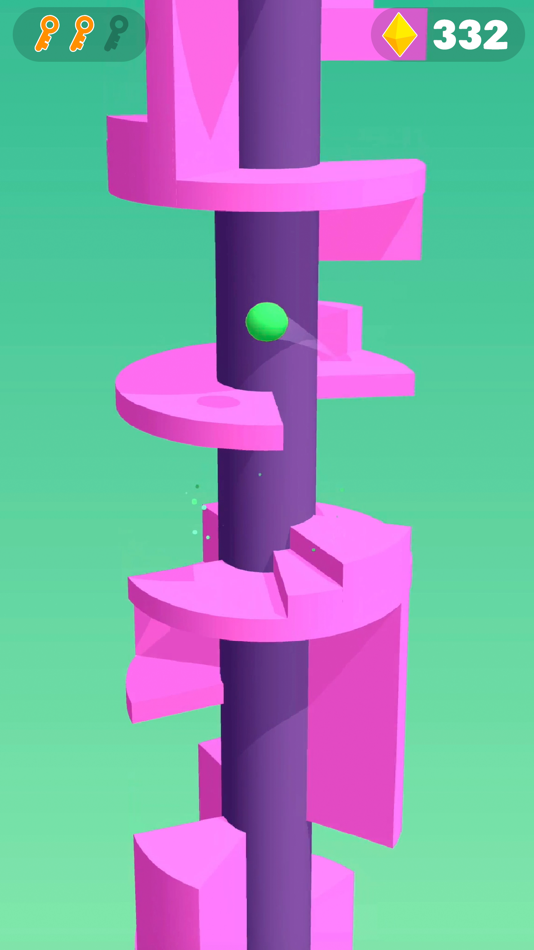#1. Ball Maze - Helix Jump Games (iOS) Podle: FortyFour Games