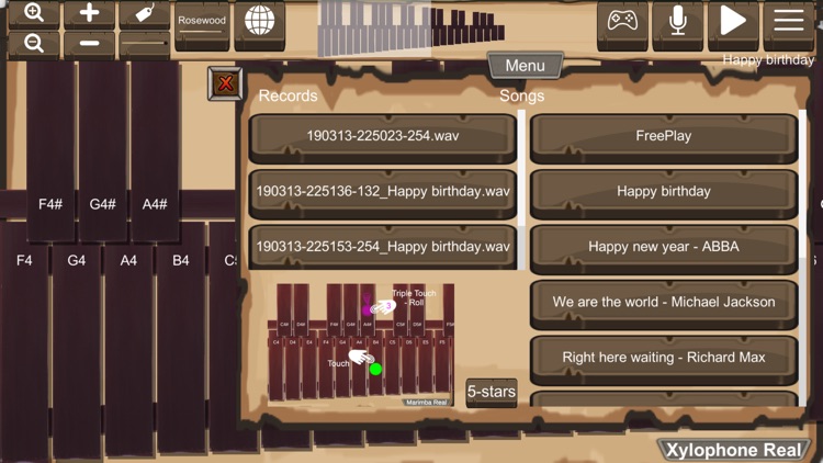 Xylophone Real: 2 mallet types screenshot-3