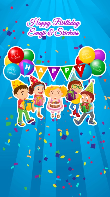 Happy Birthday Emoji & Sticker