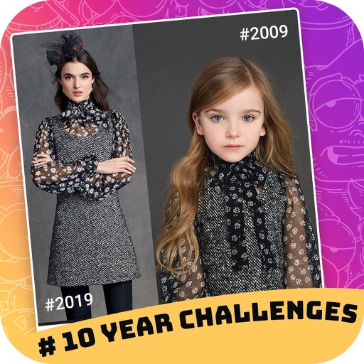 10 Years Challenge Photo Maker icon